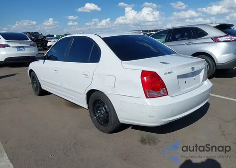 2005 Hyundai Elantra Gls/Gt из США, поврежденный, VIN KMHDN46D25U107471
